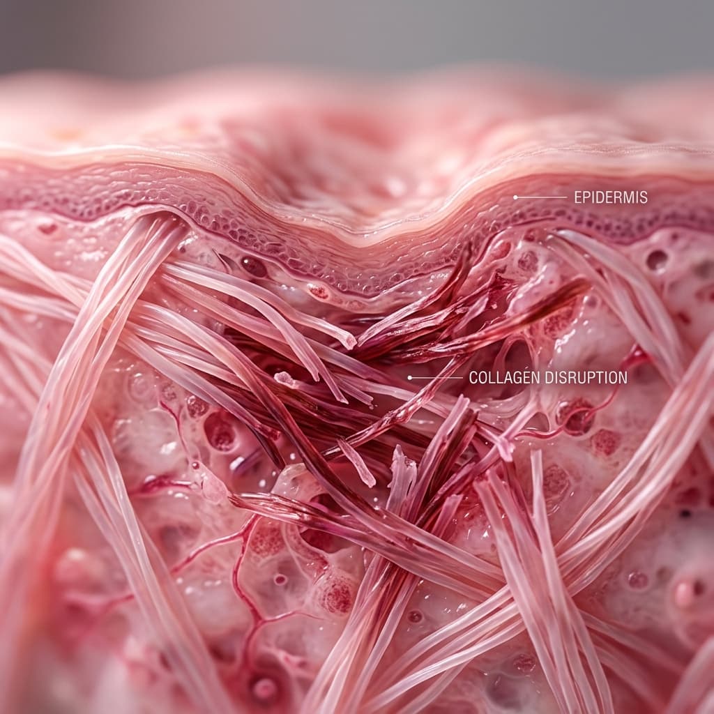 What Causes Acne Scars? The Science of Collagen Damage